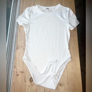 Shein White Bodysuit | Size Small